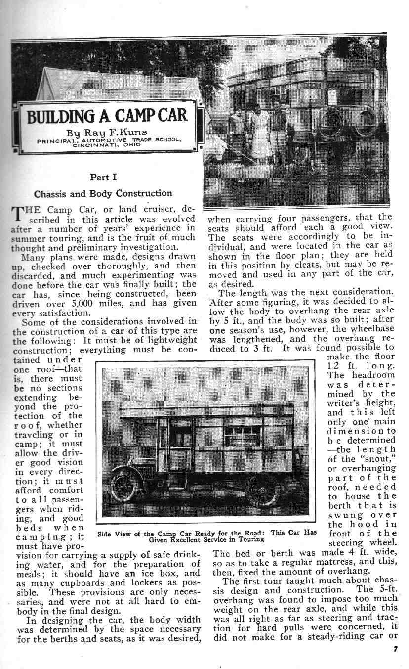 1924 Popular Mechanics Auto Tourist Handbook Page 43